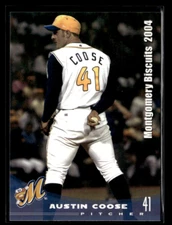 Austin Coose 2004 Montgomery Biscuits Team Set