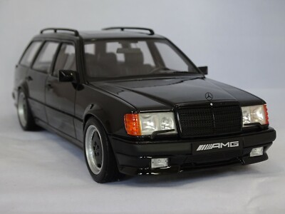 ベンツ S124 300TEミニカー　OTTO製　1/18 1/18 OTTO Mercedes-Benz E-Class S124 300TE AMG Wagon (Black