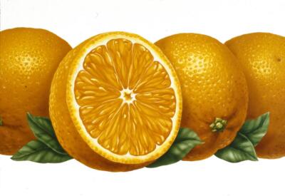 Ceramic Backsplash Tile Mural Kitchen Kitchen - Oranges - Harro Maass