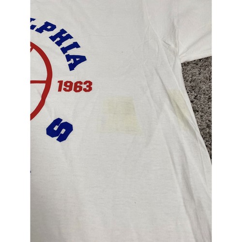 G-lll by Carl Banks XXL TALL Philadelphia 76ers NEW RINGER TEE SHIRT *READ - Picture 8 of 10