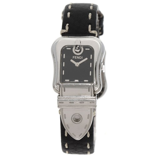FENDI Beefendi Watches 3800L Stainless Steel/Leather Ladies - 第 1/23 張圖片