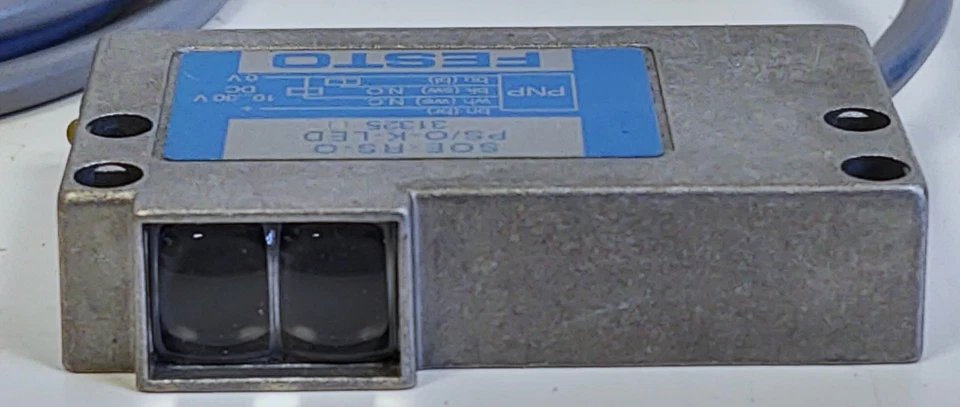 Festo SOE-RS-Q-PS/O-K-LED SOE-RS-Q-PS/0-K-LED 31325 Fiber Optic Barrier Sensor - Image 4 of 4