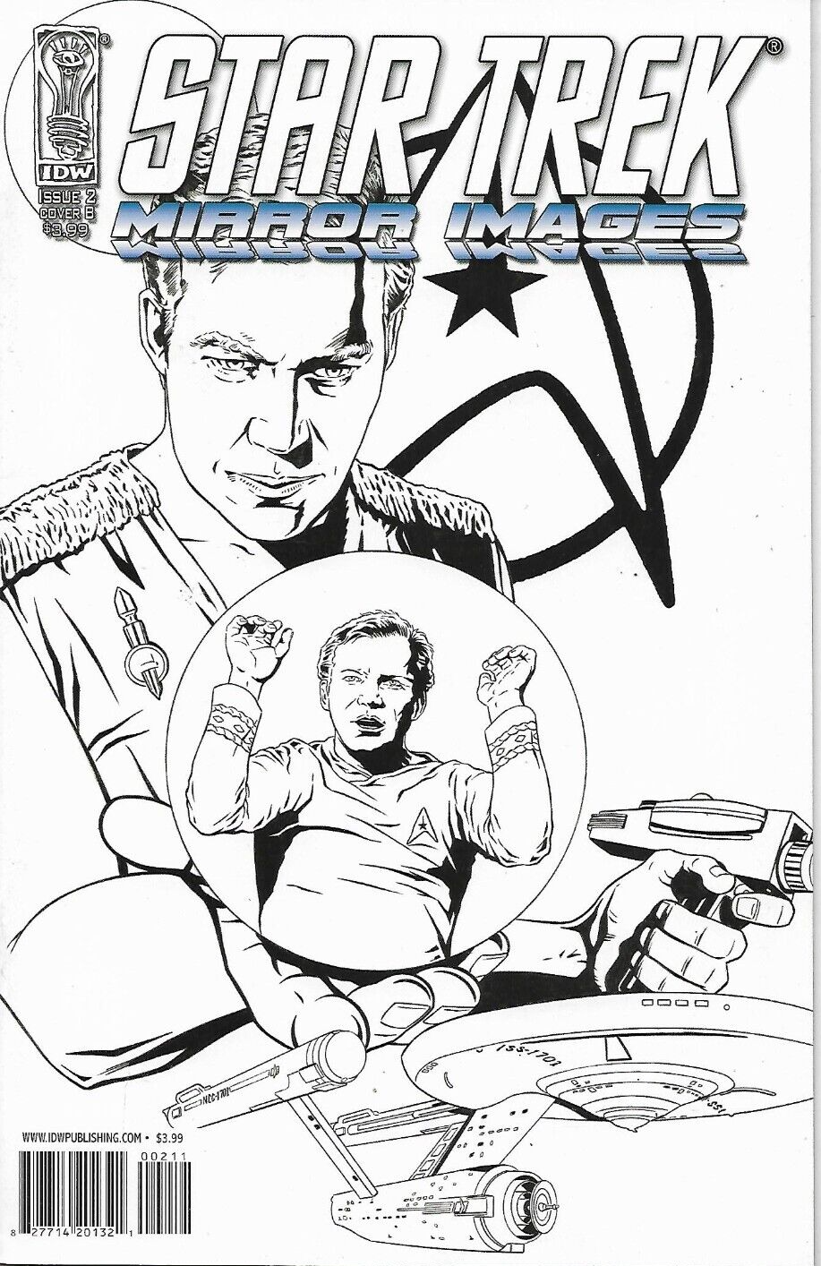 STAR TREK MIRROR IMAGES #2 B - Back Issue (S)