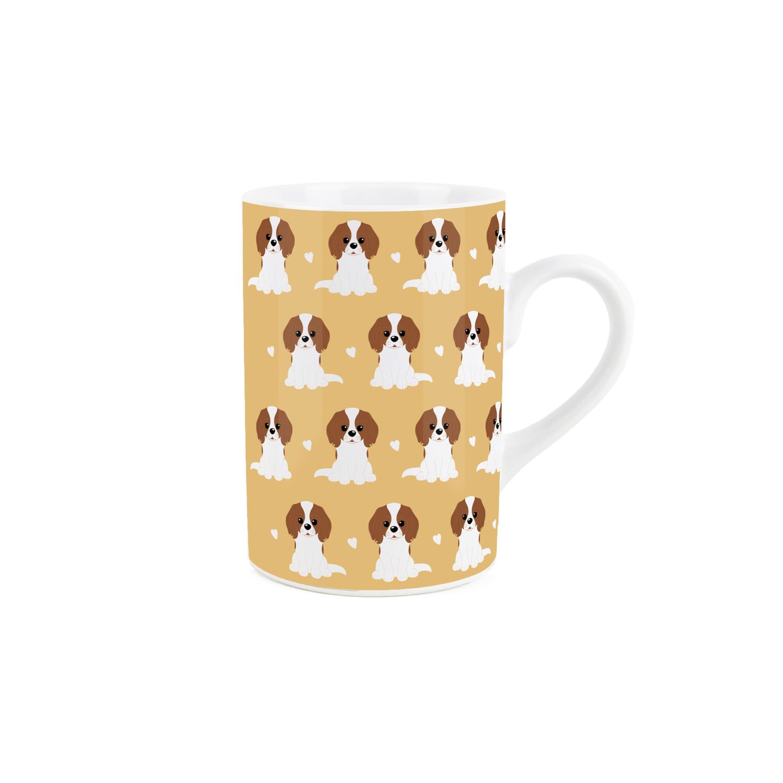 Cavalier King Charles Spaniel Dog Mug - Adorable Cartoon Dogs Gift/Present Mug