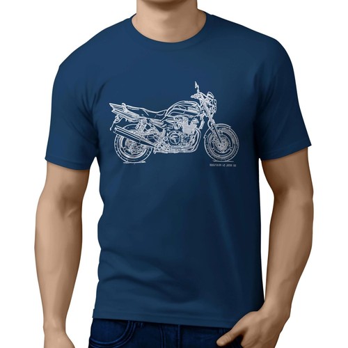 JL Illustration For A Yamaha XJR1300 Motorbike Fan T-shirt - Picture 22 of 24