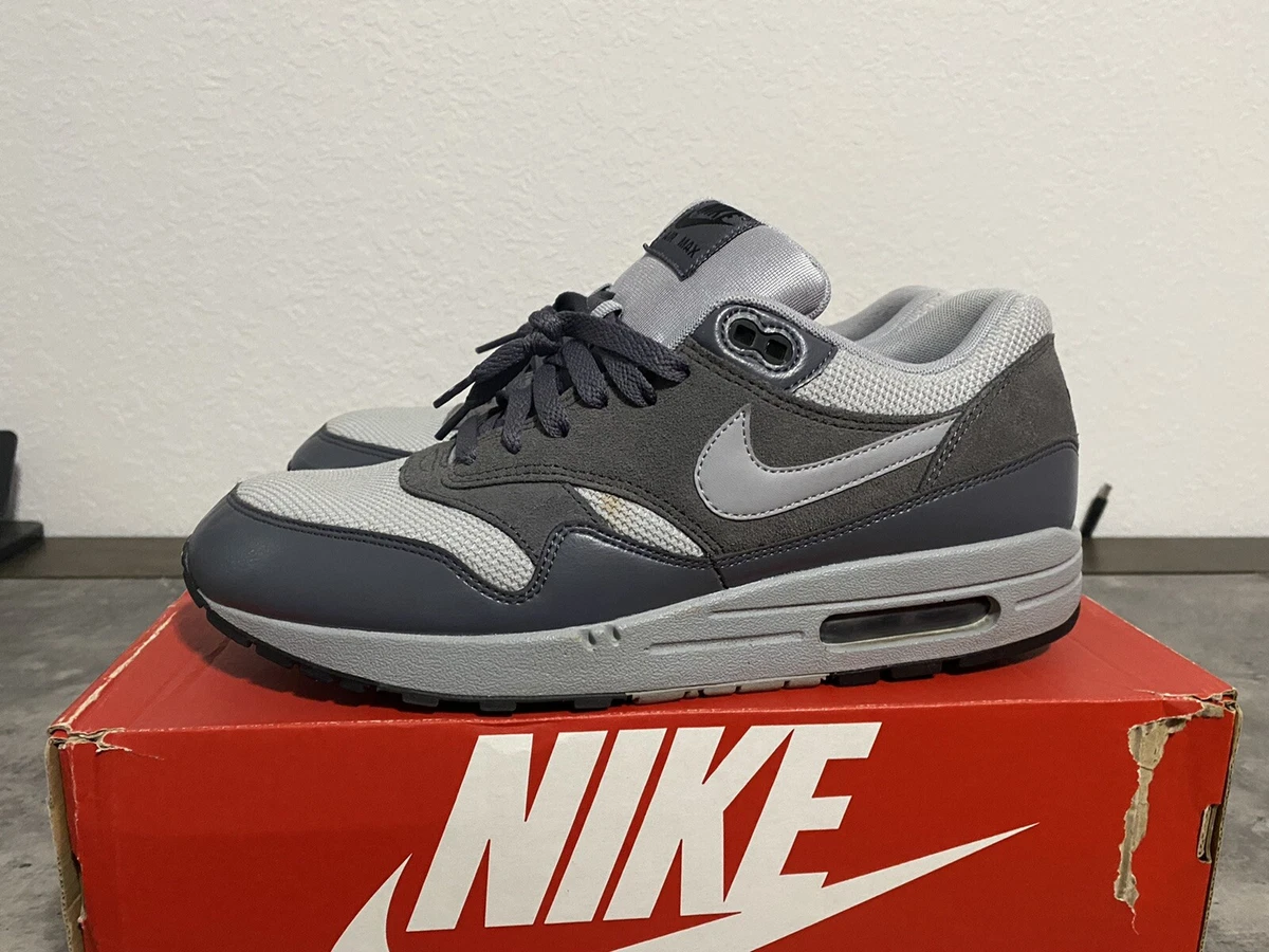 Air max 1 essential wolf best sale grey