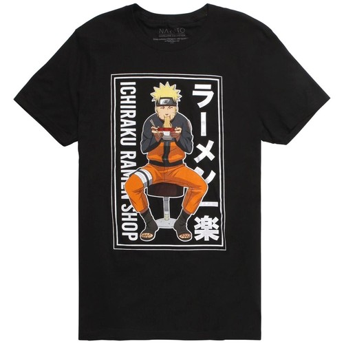 Naruto Shippuden japanischer Anime Herren offiziell lizenziertes Iciraku Ramen T-Shirt