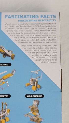 Discovery Mindblown Electricity Construction Set - 10 Vehicle Kits - 239 Pieces - Picture 9 of 11