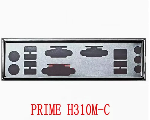Shield I/O IO Backplate For Asus PRIME H310M-C Motherboard