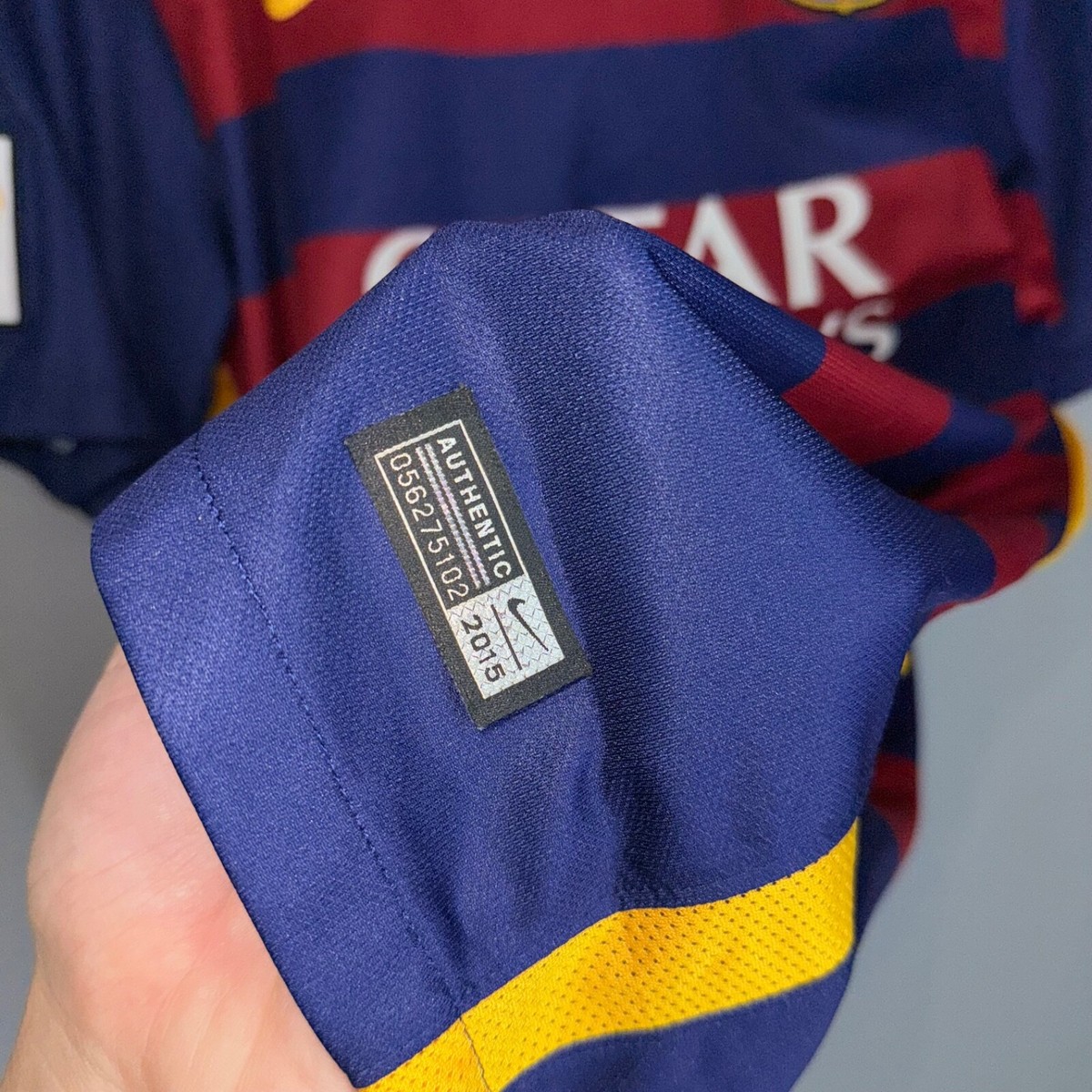 BARCELONA 2015 2016 HOME FOOTBALL SHIRT SOCCER JERSEY NIKE 658794