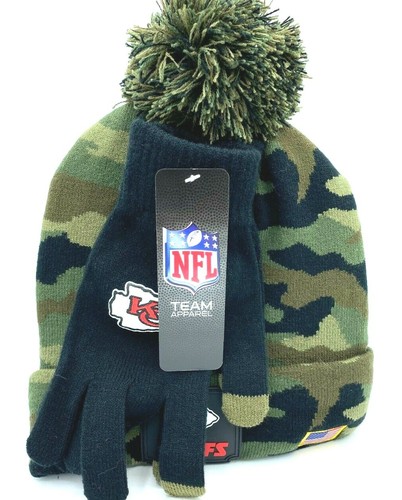NFL Kansas City Chiefs Camo Beanie 