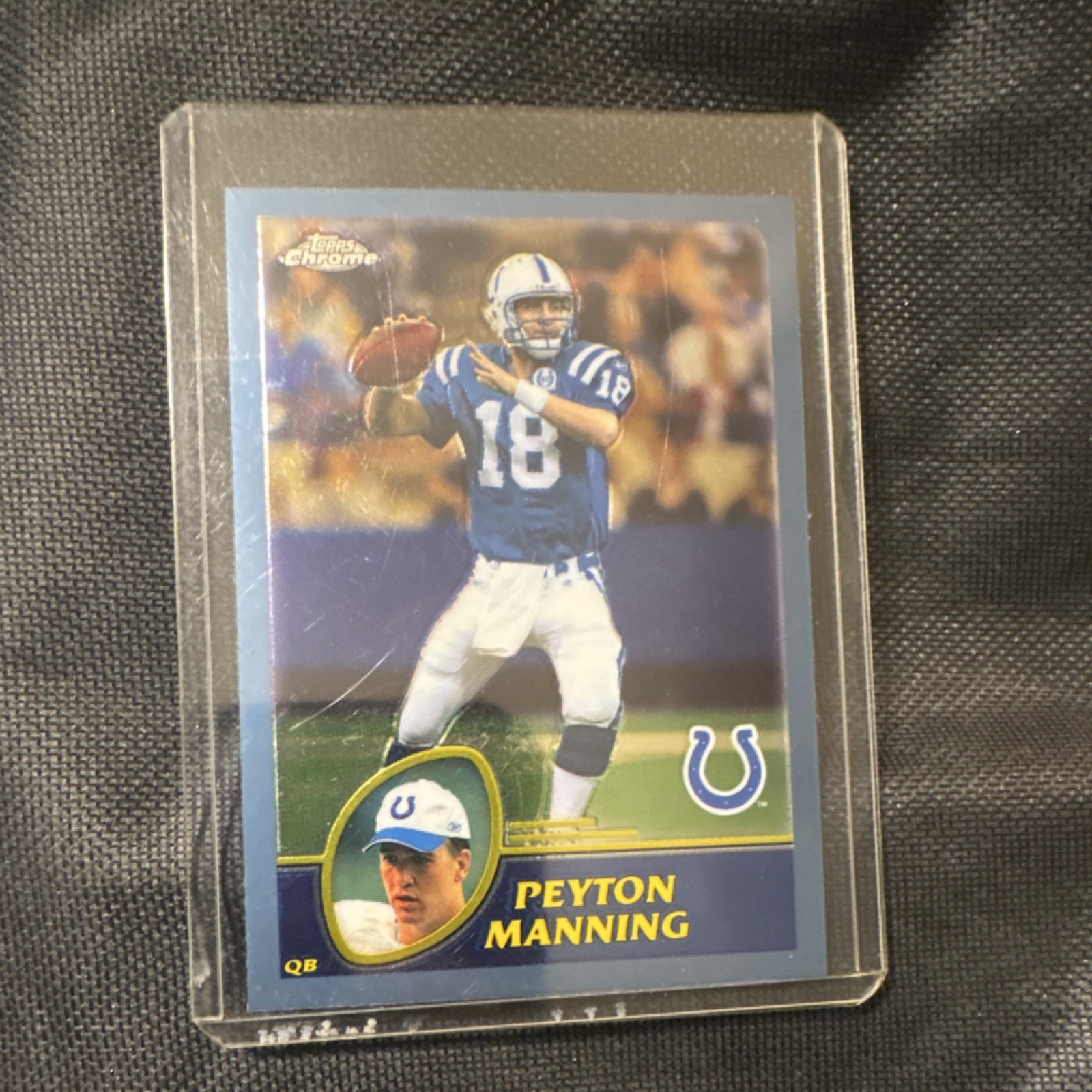 Topps 2003 Chrome Peyton Manning #45 Indianapolis Colts NFL Football Card