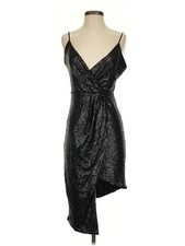 Boohoo Women Silver Cocktail Dress 4