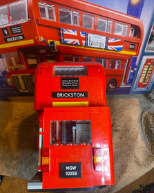 RETIRED LEGO 10258 CREATOR EXPERT LONDON BUS - COMPLETE SET W/ BOX & MANUAL