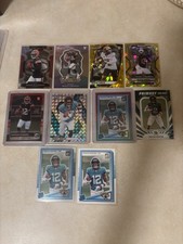 Shedeur Sanders and Travis Hunter Rookie Card Lot of 10