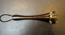 Ebonised wooden Tailpiece 4/4 Cello with tail nylon and 4 fine tuners