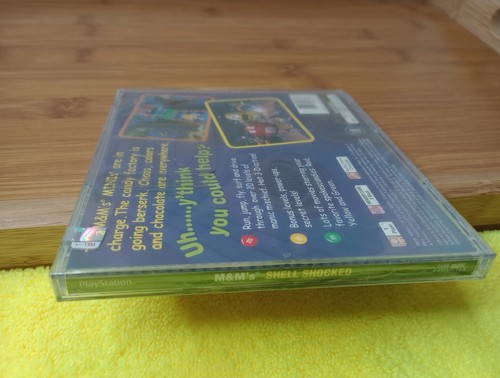 M&M's: Shell Shocked (Sony PlayStation 1, 2001) Sellado de fábrica. Etiqueta negra 💥 - Imagen 8 de 8