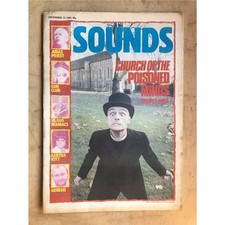 KING KURT SOUNDS MAGAZINE DEC 17 1983 KING KURT COVER + more inside + judas prie