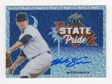 2021 Leaf Metal Draft State Pride Silver Mojo Mitch Spence #SP-MS1 Auto As