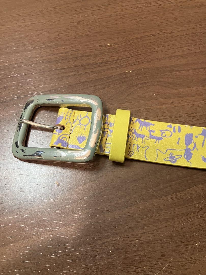 Vivienne Westwood グラフィックプリントベルト Vivienne Westwood graphic print belt Auth From Japan TK | eBay
