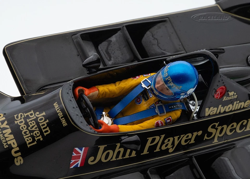 Lotus 79 F1 JPS John Player vincitore GP Austria 1978 Peterson Spark 1:18 18S367 - Immagine 4 di 4