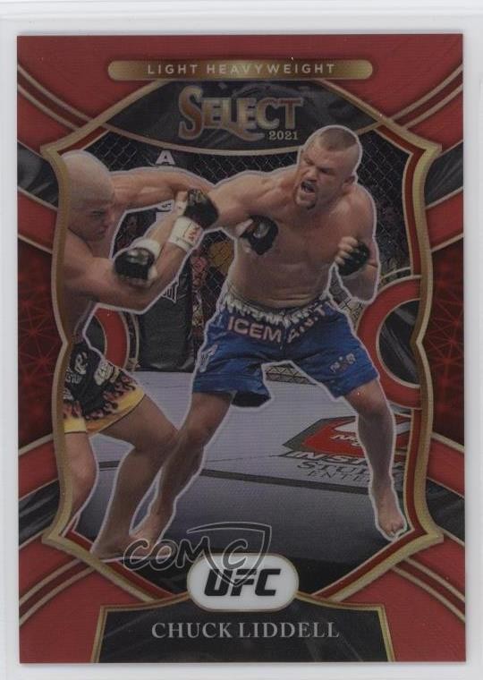 2021 Panini Select UFC Concourse Red Prizm 52/99 Chuck Liddell #88 i5f