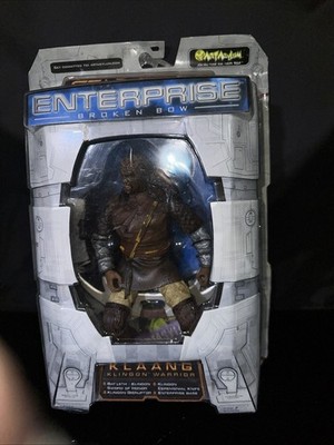 Klaang Klingon Warrior 2002 Star Trek Enterprise Action Figure NIB Art Asylum 