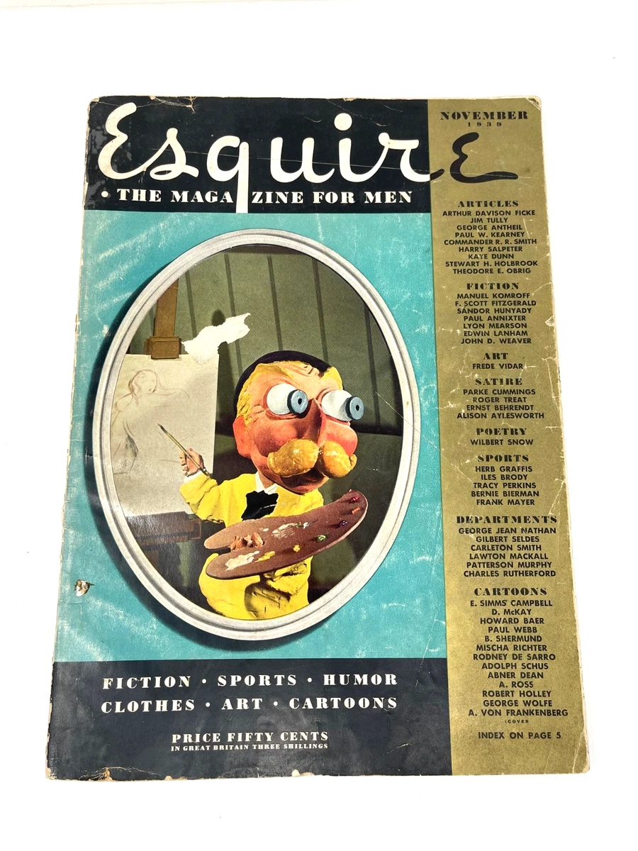 Esquire Magazines 1900-1939 for sale | eBay