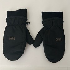REI EI Kids Unisex Black Mittens Gloves XXS
