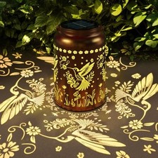 Solar Lanterns Outdoor Waterproof, Garden Decor Gifts for Women Mom Grandma, 1