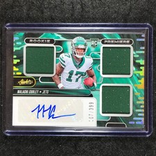 2024 Absolute Football MALACHI CORLEY Rookie Premiere Materials Auto 107/399