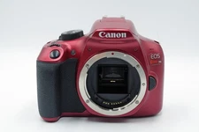 *READ DESCRIPTION**PARTS ONLY**NO BATTERY* Canon EOS Rebel T6  - Red