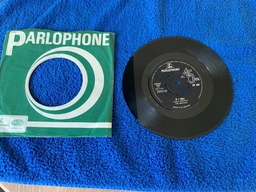 THE BEATLES  1964  UK EXPORT 45   IF I FELL  PARLOPHONE DP 562   1 R  1G + gift
