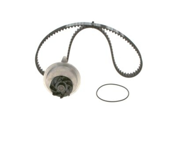 Bosch Wasserpumpe + Zahnriemensatz Opel Astra Kadett T85 Omega V87 Vectra J89-image
