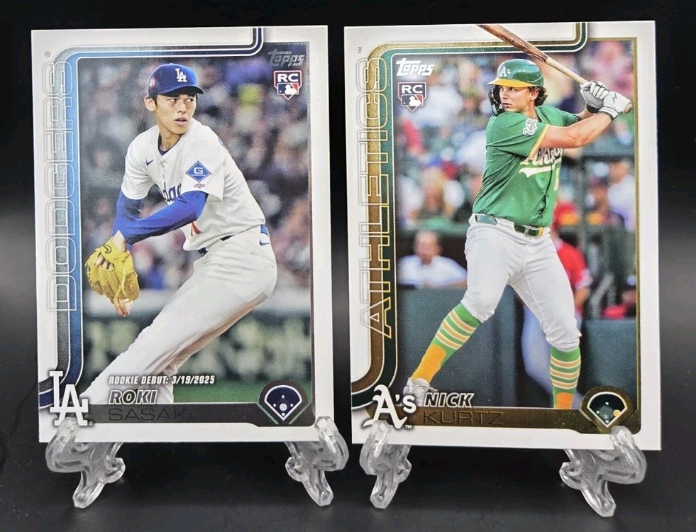 2025 Topps Update Baseball - Base Singles #US1-US250 - Complete Your Set!