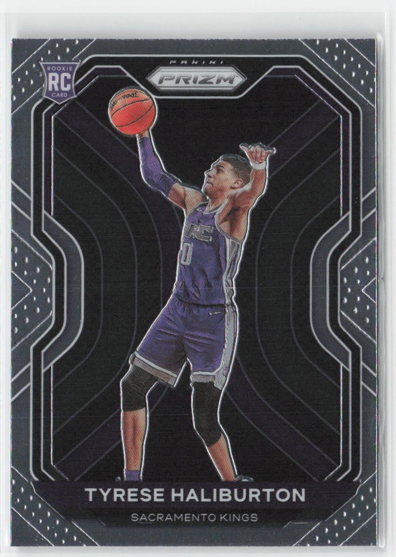 Tyrese Haliburton 2020-21 Panini Prizm #262 Sacramento Kings RC
