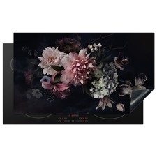 Induction Hob Cover Electric Worktop Protector Kitchen Heat Resistant - Bouquet