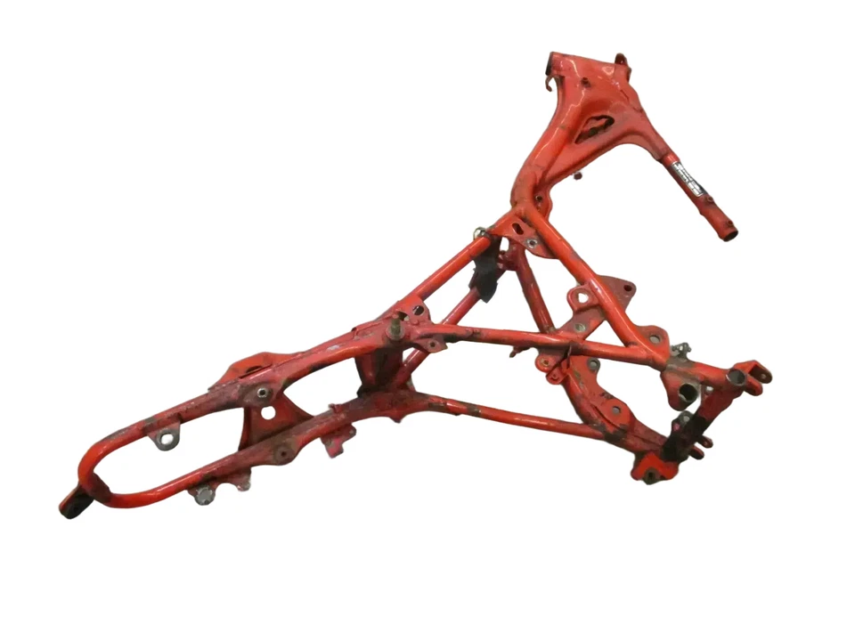 Rahmen mit KFZ-Brief 7. Honda XL 185 S Bj.80 Hauptrahmen frame with papers - Bild 4 von 4