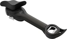 Kuhn Rikon Auto Safety Master Opener for Cans, Bottles 9 x 2.75 inches, Black