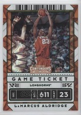 2020 Contenders Draft Picks Game Ticket Green Explosion LaMarcus Aldridge 00gy