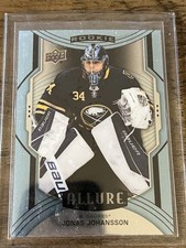 Upper Deck NHL 2020-21 Allure Rookie Jonas Johansson Sabres