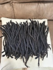 Black Human Dreadlock Hair Extensions