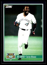 Joe Carter 1994 Score #625 Toronto Blue Jays MLB READ FREE SHIPPING AutographDen