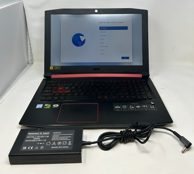 Acer Nitro 5 AN515-53 15.6'' i5-8300H 2.3GHz 8GB RAM 256GB GeForce GTX 1050