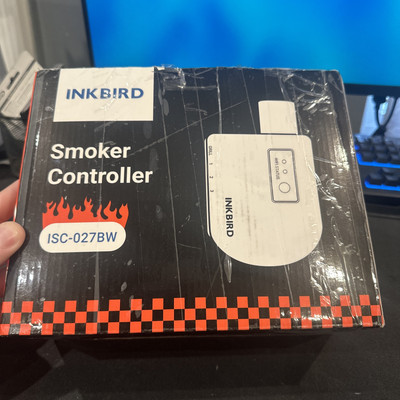 Wi-Fi & Bluetooth BBQ Smoker Temperature Controller w/ Automatic Smoker Fan