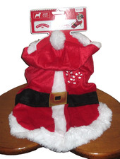 NWT Holiday Time Pet Apparel Dog Christmas Santa Suit Outfit Assorted Sizes