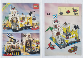 1989 LEGO Pirates Imperial Soldiers Set #6276 Eldorado Fortress - 100% Complete