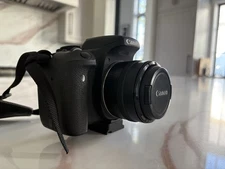 Canon rebel T6 DSLR + Canon EF 35mm f/2 Lens