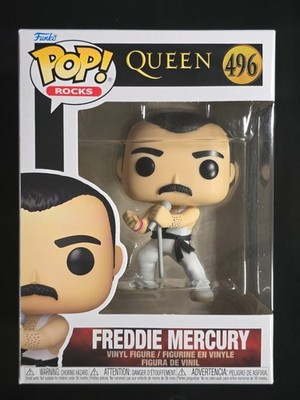 Funko Pop! - Freddie Mercury #496 - White Singlet - Queen - Vinyl Figure