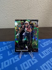 2025 Panini Prizm TreVEYON HENDRDSON Fireworks Green Cracked ice